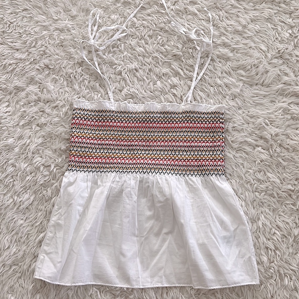 H&M Striped Tie Up Top - Picture 10 of 13